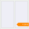 Pricing Tilt-and-Turn 1550x1550 mm KORSA BRILLANT RAL 9016 Traffic white two-sided. Price: ₴9,228.17
