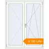 Pricing Tilt-and-Turn 1150x1450 mm KORSA ENERGY-SAVING (SYNEGO MD) RAL 9016 Traffic white two-sided. Price: 9 189.07 UAH