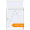 Pricing Tilt-and-Turn 1020x1650 mm KORSA STANDARD (Euro 70) RAL 9016 Traffic white two-sided. Price: 6 519.35 UAH