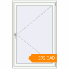 Pricing Tilt-and-Turn 1000x1500 mm KORSA Altest Pony 375 RAL 9016 Traffic white two-sided. Price: 272.13 CAD