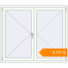 Pricing Tilt-and-Turn 1400x1200 mm KORSA BRILLANT RAL 9016 Traffic white two-sided. Price: ₴8,756.79