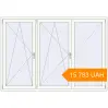 Pricing Tilt-and-Turn 2160x1500 mm KORSA STANDARD (Euro 70) RAL 9016 Traffic white two-sided. Price: ₴15,782.59