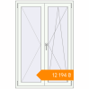 Pricing Tilt-and-Turn 1000x1500 mm KORSA ENERGY-SAVING (SYNEGO MD) RAL 9016 Traffic white two-sided. Price: ₴12,193.77