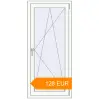 Pricing Tilt-and-Turn 665x1455 mm KORSA ENERGY-SAVING (SYNEGO MD) RAL 9016 Traffic white two-sided. Price: 127.88 EUR
