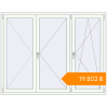 Pricing Tilt-and-Turn 1920x1500 mm KORSA ENERGY-SAVING (SYNEGO MD) RAL 9016 Traffic white two-sided. Price: ₴19,802.30