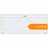 Pricing Tilt-and-Turn 1740x720 mm KORSA ENERGY-SAVING (SYNEGO MD) RAL 9016 Traffic white two-sided. Price: ₴9,199.88