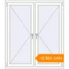 Pricing Tilt-and-Turn 1300x1500 mm KORSA ENERGY-SAVING (SYNEGO MD) RAL 9016 Traffic white two-sided. Price: ₴10,994.04
