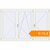 Pricing Tilt-and-Turn 1990x1290 mm KORSA ENERGY-SAVING (SYNEGO MD) RAL 9016 Traffic white two-sided. Price: ₴18,175.73
