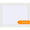 Pricing Tilt-and-Turn 1000x800 mm KORSA BASE (Euro-Design 60) RAL 9016 Traffic white two-sided. Price: ₴1,642.94