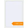 Pricing Tilt-and-Turn 1050x1550 mm KORSA BRILLANT RAL 9016 Traffic white two-sided. Price: ₴3,965.00