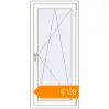Pricing Tilt-and-Turn 665x1455 mm KORSA ENERGY-SAVING (SYNEGO MD) RAL 9016 Traffic white two-sided. Price: €127.88