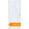 Pricing Tilt-and-Turn 1000x2300 mm KORSA STANDARD (Euro 70) RAL 9016 Traffic white two-sided. Price: €244.26