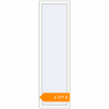 Pricing Tilt-and-Turn 600x2100 mm KORSA ENERGY-SAVING (SYNEGO MD) RAL 9016 Traffic white two-sided. Price: ₴6,470.81
