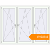 Pricing Tilt-and-Turn 1920x1500 mm KORSA ENERGY-SAVING (SYNEGO MD) RAL 9016 Traffic white two-sided. Price: ₴19,507.82