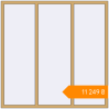 Pricing Tilt-and-Turn 1800x1800 mm KORSA Altest Pony 375 RAL 1002 Sand yellow two-sided. Price: ₴11,249.27