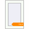Pricing Tilt-and-Turn 325x500 mm KORSA BASE (Euro-Design 60) RAL 9016 Traffic white two-sided. Price: ₴706.25