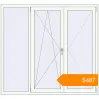 Pricing Tilt-and-Turn 1680x1560 mm KORSA ENERGY-SAVING (SYNEGO MD) RAL 9016 Traffic white two-sided. Price: $487.47