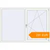 Pricing Tilt-and-Turn 1835x1300 mm KORSA ENERGY-SAVING (SYNEGO MD) RAL 9016 Traffic white two-sided. Price: 231.47 EUR