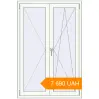 Pricing Tilt-and-Turn 1000x1500 mm KORSA STANDARD (Euro 70) RAL 9016 Traffic white two-sided. Price: ₴7,689.68