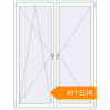 Pricing Tilt-and-Turn 1600x2100 mm KORSA ENERGY-SAVING (SYNEGO MD) RAL 9016 Traffic white two-sided. Price: €491.01
