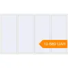 Pricing Tilt-and-Turn 3000x1800 mm KORSA STANDARD (Euro 70) RAL 9016 Traffic white two-sided. Price: ₴10,688.79