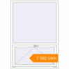 Pricing Tilt-and-Turn 1210x1730 mm KORSA STANDARD (Euro 70) RAL 9016 Traffic white two-sided. Price: 7 592.23 UAH
