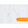 Pricing Tilt-and-Turn 2160x1500 mm KORSA STANDARD (Euro 70) RAL 9016 Traffic white two-sided. Price: 14 168.36 UAH