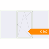 Pricing Tilt-and-Turn 3000x1780 mm KORSA BRILLANT RAL 9016 Traffic white two-sided. Price: €361.95