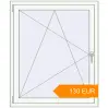 Pricing Tilt-and-Turn 1000x1200 mm KORSA BRILLANT RAL 9016 Traffic white two-sided. Price: 130.43 EUR