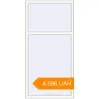 Pricing Tilt-and-Turn 900x1800 mm KORSA BRILLANT RAL 9016 Traffic white two-sided. Price: 4 095.6 UAH