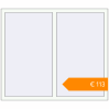 Pricing Tilt-and-Turn 1400x1200 mm KORSA BRILLANT RAL 9016 Traffic white two-sided. Price: €112.86