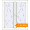 Pricing Tilt-and-Turn 1300x1500 mm KORSA ENERGY-SAVING (SYNEGO MD) RAL 9016 Traffic white two-sided. Price: ₴12,581.97