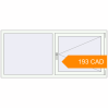Pricing Tilt-and-Turn 1800x800 mm KORSA BRILLANT RAL 9016 Traffic white two-sided. Price: 192.58 CAD