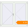 Pricing Tilt-and-Turn 1340x1230 mm KORSA BRILLANT RAL 9016 Traffic white two-sided. Price: €231.11