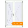 Pricing Tilt-and-Turn 1000x1500 mm KORSA ENERGY-SAVING (SYNEGO MD) RAL 9016 Traffic white two-sided. Price: ₴10,161.48