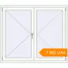 Pricing Tilt-and-Turn 1400x1200 mm KORSA BRILLANT RAL 9016 Traffic white two-sided. Price: 7 881.68 UAH