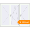 Pricing Tilt-and-Turn 1920x1500 mm KORSA BRILLANT RAL 9016 Traffic white two-sided. Price: 12 906.27 UAH