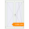 Pricing Tilt-and-Turn 1000x1500 mm KORSA STANDARD (Euro 70) RAL 9016 Traffic white two-sided. Price: 6 898.16 UAH
