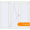 Pricing Tilt-and-Turn 1680x1560 mm KORSA ENERGY-SAVING (SYNEGO MD) RAL 9016 Traffic white two-sided. Price: ₴17,469.19