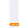 Pricing Tilt-and-Turn 645x1760 mm KORSA ENERGY-SAVING (SYNEGO MD) RAL 9016 Traffic white two-sided. Price: 3 479.83 UAH