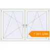 Pricing Tilt-and-Turn 1800x1200 mm KORSA STANDARD (Euro 70) RAL 9016 Traffic white two-sided. Price: 7 501.43 UAH