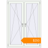 Pricing Tilt-and-Turn 1150x1600 mm KORSA BASE (Euro-Design 60) RAL 9016 Traffic white two-sided. Price: $249.96
