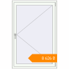 Pricing Tilt-and-Turn 1000x1500 mm KORSA Altest Pony 375 RAL 9016 Traffic white two-sided. Price: ₴8,626.45