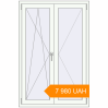 Pricing Tilt-and-Turn 1000x1500 mm KORSA BRILLANT RAL 9016 Traffic white two-sided. Price: 7 980.27 UAH