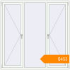 Pricing Tilt-and-Turn 1800x1800 mm KORSA Altest Pony 375 RAL 9016 Traffic white two-sided. Price: $453.48