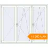 Pricing Tilt-and-Turn 1800x1500 mm KORSA ENERGY-SAVING (SYNEGO MD) RAL 9016 Traffic white two-sided. Price: 14 263.06 UAH
