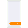 Pricing Tilt-and-Turn 645x1260 mm KORSA ENERGY-SAVING (SYNEGO MD) RAL 9016 Traffic white two-sided. Price: €73.36