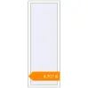 Pricing Tilt-and-Turn 645x1760 mm KORSA ENERGY-SAVING (SYNEGO MD) RAL 9016 Traffic white two-sided. Price: ₴4,707.25