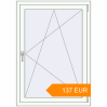 Pricing Tilt-and-Turn 890x1255 mm KORSA ENERGY-SAVING (SYNEGO MD) RAL 9016 Traffic white two-sided. Price: 136.59 EUR