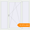 Pricing Tilt-and-Turn 1820x1800 mm KORSA BRILLANT RAL 9016 Traffic white two-sided. Price: 10 073.78 UAH
